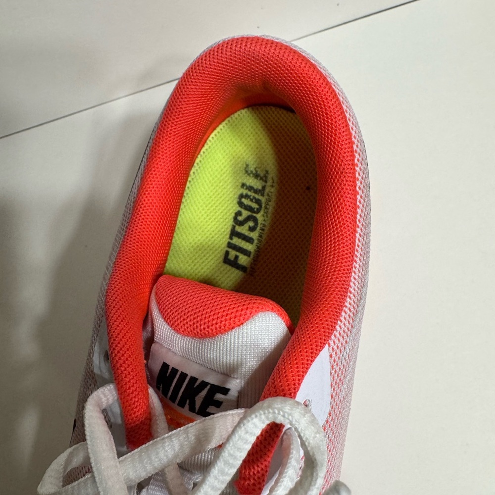 Nike Women's Athletic Shoes - Orange and White - Picture 9 of 13